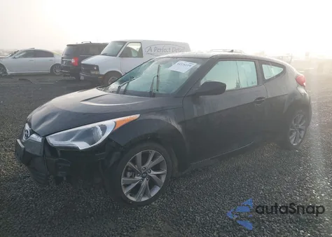 2017 Hyundai Veloster from USA, damaged, VIN KMHTC6AD8HU312849